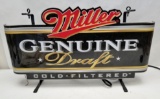 Vintage Miller Genuine Draft Lighted Sign