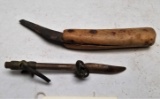 (2) Vintage Oyster Shelling Tools