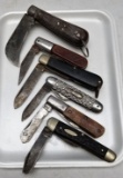 (6) Vintage Folding Knives