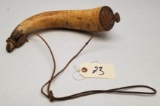 Large Early Powder Horn
