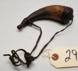 Early Small Powder Horn