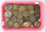 Gr. Britain Large Pennies (100),