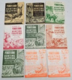 (9) Vintage Pennsylvania Hunting/Trapping Books