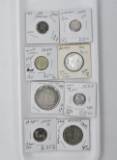 World Silver Coins (8),