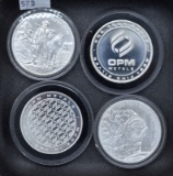 Silver Rounds (4),