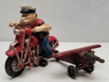 Popeye and Boyds Flyer Cast Iron Toys