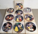 (10) Knowles Snow White Collectible Plates