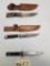 (3) Imperial Fixed Blade Knives