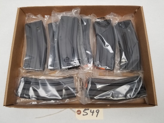 (8) New C Products Defense .223/5.56 Magazines