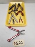 (8) Assorted Multi Tools