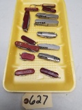 (14) Assorted Swiss Army Style Knives