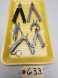 (6) Assorted Multi Tools
