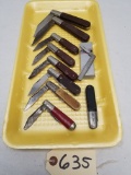 (10) Assorted Barlow Folding Knives