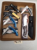 (6) NEW Folding Knives in Boxes