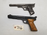 (2) Vintage Daisy BB Pistols