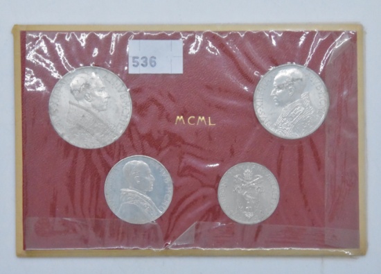 Vatican City Coin Set