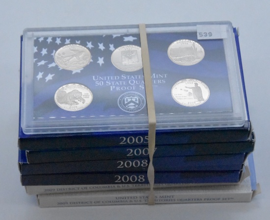 State Quarters Proof Sets, DC and Territories Quarters