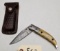 NEW Handmade Demascus Folding Knife
