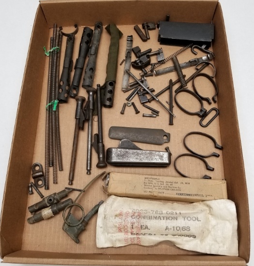 Large Assortment of US Military Rifle Parts