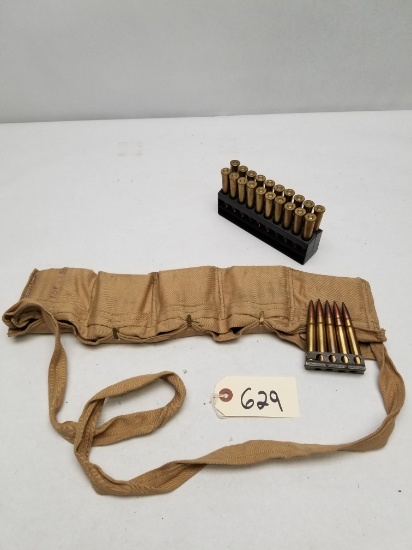 British Enfield Ammo Pouch with 45-Rounds of 303