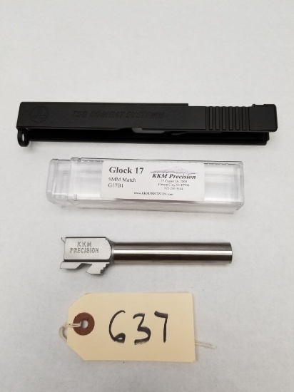 NEW KKM Glock 9X19 RMR Cut Slide and Barrel