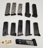 (11) Assorted Double Stack Handgun Mags