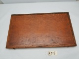 Vintage Wooden Hinged Case