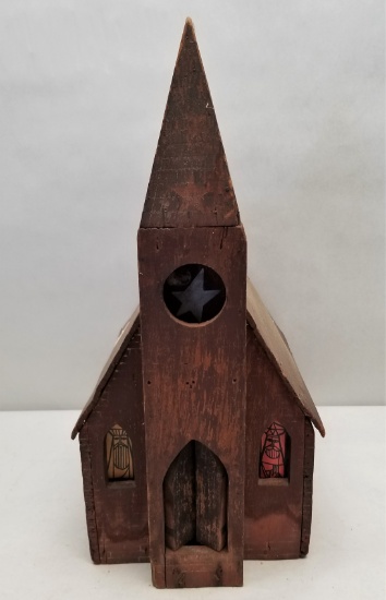 Mid 19th Century Wooden Church Toy