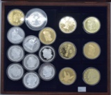 Tribute Coins (gold and silver plated) (17)