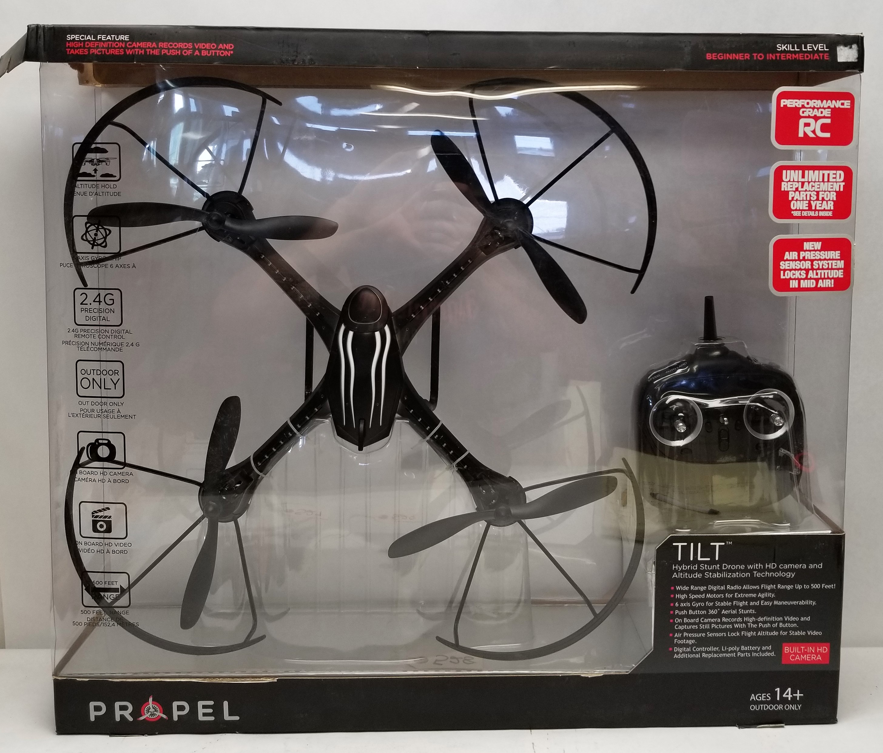 Propel hybrid store stunt drone