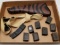 Wooden Tommy Gun stock, stripper clips and more