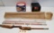 Vintage Wright L Mcgill Edge Claw Fishing Rod & more