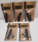 5 New Magpul Moe BLK Polymer Rail Sections