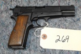 (R) Browning High Power 9MM Luger Pistol