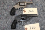 (CR) (2) 38 Cal Double Action Revolvers
