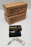 24 New Ruko Stainless Folding Kinives