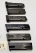 6 Used Browning 9mm Pistol Mags