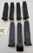 7 Used Glock .40 15rd Mags