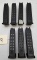 7 Used Glock .40 15rd Mags
