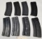 8 Used Steel Ar-15 .223x5.56 25rd Mags