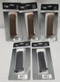 5 New Glock 9mm Assorted Round Pistol Mags
