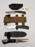 Benchmark, Emerson, And LILB Fixed Blade Knives