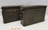(2) WW2 Reeves U.S 30Cal Ammo Cans