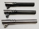 (3) Colt 1911 .45 Auto Pistol Barrels