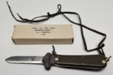 N.O.S. German Bundeswehr Paratrooper Gravity Knife