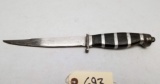 Unmarked Vintage Handmade Fixed Blade Knife
