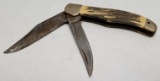 Vintage Kabar 1184 Dual Blade Folding Knife.