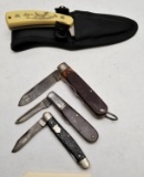 Camillus + Schrade Folding, And Fixed Blade Knives