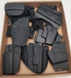 (7) Used Synthetic Assorted Pistol Holsters