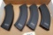 (4) New Polymer 7.62x39 30Rd Mags